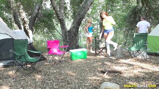 Cassidy banks gets screwed in a tent