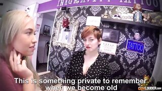 Wife lets marco rail the pervy breasty tattoo artist