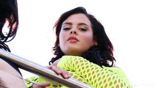 One ramrod for 2 shaggy snatches equals triple thrill