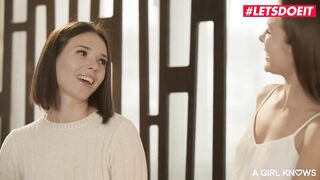 A CUTIE KNOWS - Besties Mary Alt And Eve Pleasant Finally Explore Their True Sensual Desires