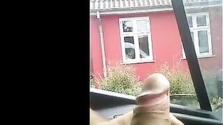 Rod Flash In Car For Danish Girls