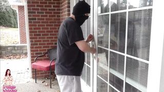 Burglar Ties up And Breeds a Reluctant Floozy