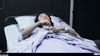 Real Life Hentai - Asian honey fucked all the way through in hospital