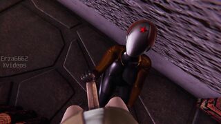 Sex scene in Atomic Heart l 3d Animation