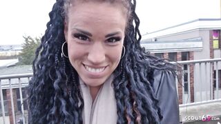 GERMAN SCOUT - Amateur Anal Sex I German Lalin Gal first Date Screw - Skinny Christy Ley Pickup Sex