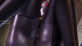Tentacles Twins Sex scene in Atomic Heart l 3d animation