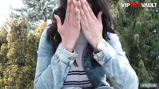 VIP SEX VAULT - Big Ass Brunette hair Hair Coco De Mal Squirts Hard From Rough Sex