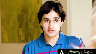 MAMA'S BOY - Oiled Up Cougars Share Teen Simp's Wang At ALL-MILF POOL PARTY! HAWT REVERSE GANGBANG!