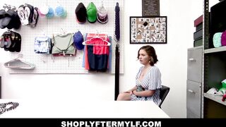 ShopLyfterMYLF - Shoplifter Mother I'd Like To Bang Gets Frisked And Caught With Anal Sex Toy