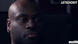 LETSDOEIT - Busty Office Lady Anike Ekina Needs Her Cunt Stuffed With BBC