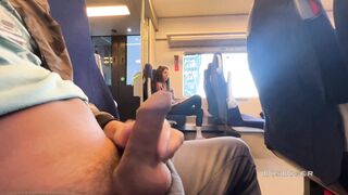 A stranger girl jerked off and sucked me in the teach in public