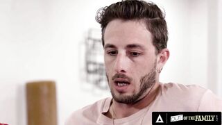 WITHOUT THE FAMILY - Naughty Busty Stepmom Desires To Get Her Ass Screwed By Her Stepson