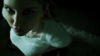 Bunny colby is fluffy and does her own fluffing also