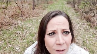 I ask a stranger to screw my butt in the forest ! - Les Pounes