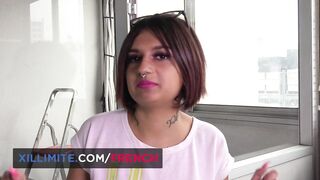 Sex with the French brunette inner decorator