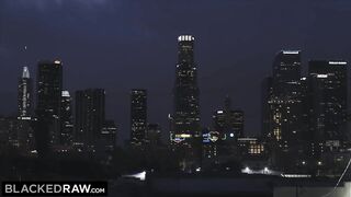 BLACKEDRAW Sexually excited girl takes on black schlong