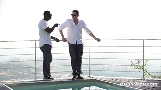 Spanish boss alexa tomas and secretary julia roca share a strong penis