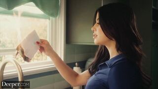 Deeper. Student banged by tutor