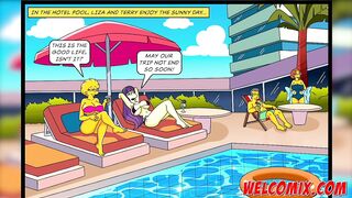 Bitching in the Caribbean Part 02 - The Simptoons Manga