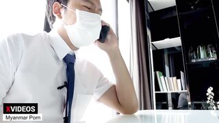 Myanmar Gay Aunty Screw Her Little Customer