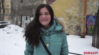 Stud wanted to bang slim gal from Russia but was refused