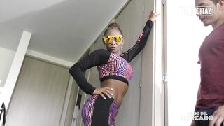 Big Titties Ebony Latin Sweetheart Marbella Leon Takes On Agent's Long Weenie - CARNE DEL MERCADO