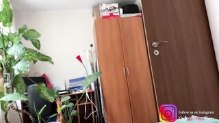 Roommate caught me masturbating and helped me finish - real amateur handjob (Not stepsister)