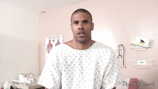 SEXY NURSE DANA VESPOLI MILKS ROBERT AXEL’S PROSTATE DURING AN EXAM