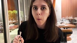 We were almost caught fucking in a public place...