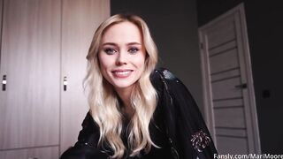 Dad doesn't like how my stepmom sucks, so she sucks my rod and swallows cum