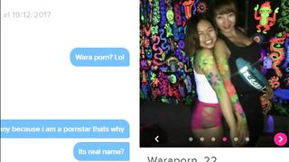 PICK UP TINDER VLOG with SUBMISSIVE THAI BEAUTY