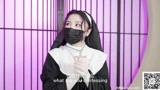 Nun turned wench craving for sex with chap