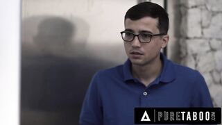 Angry MILF Turns Her Wife Into A Cuckold