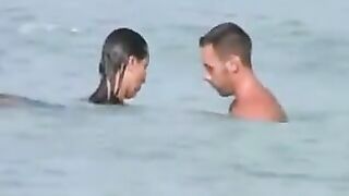 two Couples Caught by Voyeur in the Dunes (Cap d'Agde, France)