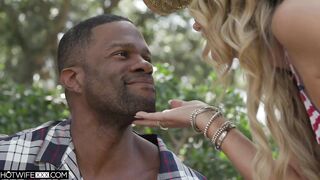 HotwifeXXX - Big Black Jock Promised To Cum Inside My Married Pussy