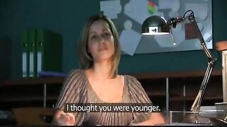 Office secretary screwed by a hard dick