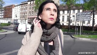 Euro sweetheart in nylons getting tempted