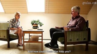 Teen falls in love with an old SADOMASOCHISM man