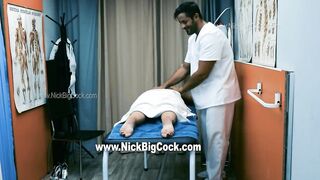 HOTWIFE GOES TO THE MASSAGE. THE MASSEUSE GIVES HER ALL HIS CUM IN HER MOUTH AND THIS SWEETHEART SWALLOWS IT