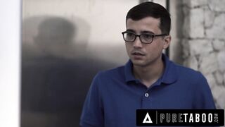 PURE TABOO Sheena Ryder Makes Her Wife Watch Her Get Banged By Scrawny Teen Neighbour