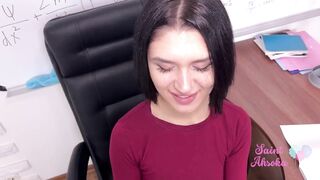 DOING WORK WHILE A STUDENT BANGS ME