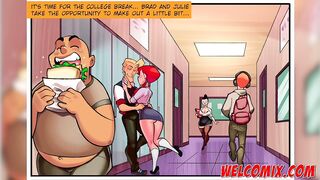 A very hawt teacher and crazy about sex! Pervert Sex Toons