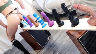Choosing the Almost any Astounding of the Almost all Outstanding! Doing a New Challenge Different Dildos Test (with Bright Orgasm at the end Certainly)
