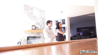 JamesDeen - TINY MELONS EXOTIC TEEN MIA AUSTIN HOMEMADE AMATEUR SEX TAPE AT JAMES DEEN'S HOUSE