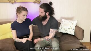 “I've never cum like this previous to” Intimate massage for stepsister ended in anal (with subs)