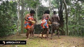 Very sexual ceremony in Africa