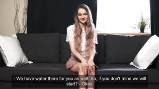 Tiny golden-haired virgin teen Helen Ondine casting