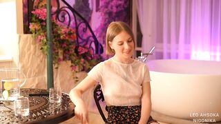 Strict casting manager teaches new model how to suck schlong with saliva _ Nigonika top porn 2023