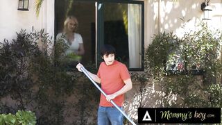 - Lonely Stepmom Rachael Cavalli Teases Her Stepson With Her Huge Tits! CU...