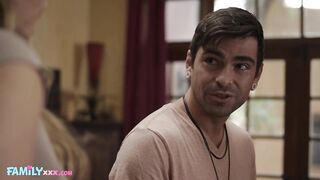 FamilyXXX - Big Tit Stepmom Gets Banged Anal And Squirts (Jasmine Daze)